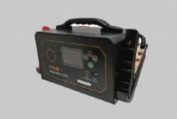 Dual-purpose emergency starting battery for gasoline and diesel engines